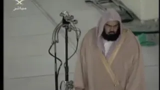 فجرية نادرة للشيخ عبدالرحمن السديس 24 محرم 1428 