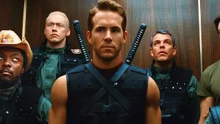 Wade Wilson Deadpool Deflecting Bullets Scene - X-Men Origins Wolverine 2009 Movie CLIP