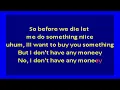 Drums  - Money (karaoke)