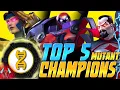 Top 5 MUTANT Champions in Marvel Contest of Champions 2025 Best Mutants You MUST Rank Up