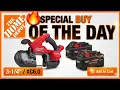 Special Buy of The Day Home Depot