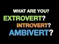 Download Lagu Are you An Extrovert, Introvert or Ambivert?  Take The Test And Find Out Your Personality Traits