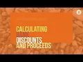 Calculating Bank Discounts and Proceeds