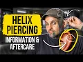 Helix Piercing Info Aftercare UrbanBodyJewelry com