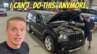 My Mechanic Wants To Quit After Buying This Cheap SRT-8 Cherokee, along with 30 other Broken Cars!