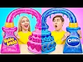 Download Lagu Merah Jambu VS Biru Tantangan Dekorasi Kue | Situasi Lucudan Gagal Multi DO Challenge