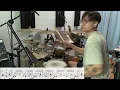 MC 張天賦 - 至少相擁沒錯 At Least A Hug (Drum cover)