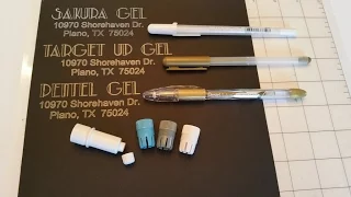 Silhouette Cameo Pen Holder Tutorial with Gel Pens