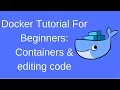 Docker Tutorial for Beginners containers mounting code