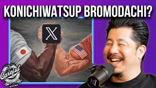 Japanese and American Bromance Emerges on X