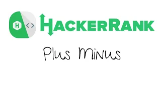 Plus Minus HackerRank Javascript