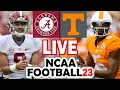 Alabama at Tennessee - 2022 Week 7 Simulation NCAA 14 w updated rosters