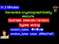 Coding to generate Openssl pseudo-random string of bytes in PHP Openssl pseudo-random string PHP