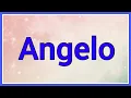 Download Lagu Angelo | Name Origin Variations