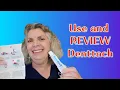 I tried Denttach adhesive How to use and product review