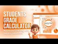 Python Project Student Grade Calculator in Jupyter Notebook