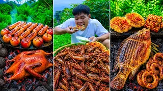 Best real food ever! | Baked Peaches, Whole Roasted Duck | Tiktok Funny Videos