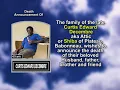 Curtis Edward Decembre Medium Obituary