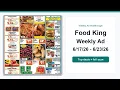 Food King Weekly Ad 26 - 26 Top Deals