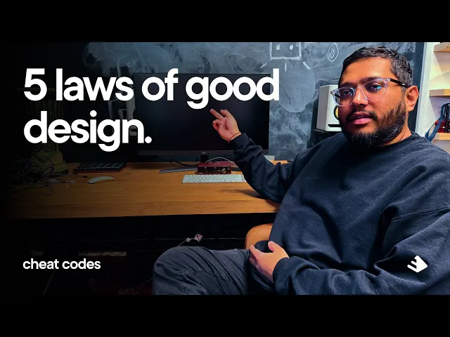 5 laws of good design