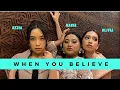Download Lagu When You Believe - Maria Simorangkir, Kezia Sirait, Olivia Pardede