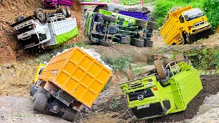 KOMPILASI TRUCK TERPARAH Hino 500 Truk Fuso 220Ps Trinton Truk Engkel OFROAD Rc Handmade Laka Lintas
