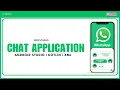 Create a Chat App like WHATSAPP in Android Studio using ZEGOCLOUD API Android Project Tutorials