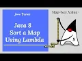 Java 8 Stream - How to Sort a Map using lambda Example Java Techie