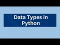 Data Science Course - Python Data Types kaashiv google review