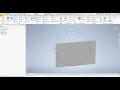 Rectangular Pattern with Autodesk Inventor