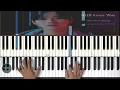 Download Lagu Still Love You ( Tomorrow OST ) || Yoo Hwe Seung || Piano Tutorial OST