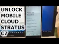 MOBILE CLOUD STRATUS C7 UNLOCK UNLOCK STRATUS C7