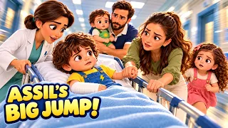 Assilβs Big Jump! π΄ A Little Dare, a Big Lesson | Kids Cartoon