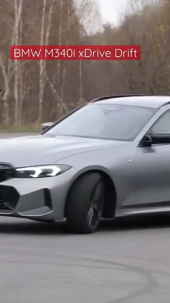 BMW M340i xDrive: da się driftować? #shorts