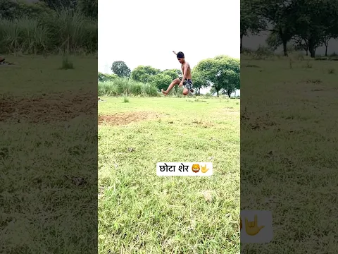 छोटा शेर 🦁🤟 !#shorts #viralvideo #longjump #jump