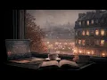 Download Lagu Old Town Window After Rain ☕ Warm Night Blues Guitar for Study, Reading, Coffee \u0026 Deep Focus.