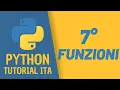 CORSO PYTHON da zero - Funzioni
