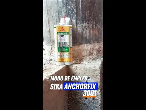 Download MP3 SIKA ANCHORFIX 3001 🔺️ - Modo de Empleo - Adhesivo Epoxico de dos componentes para anclajes #shorts