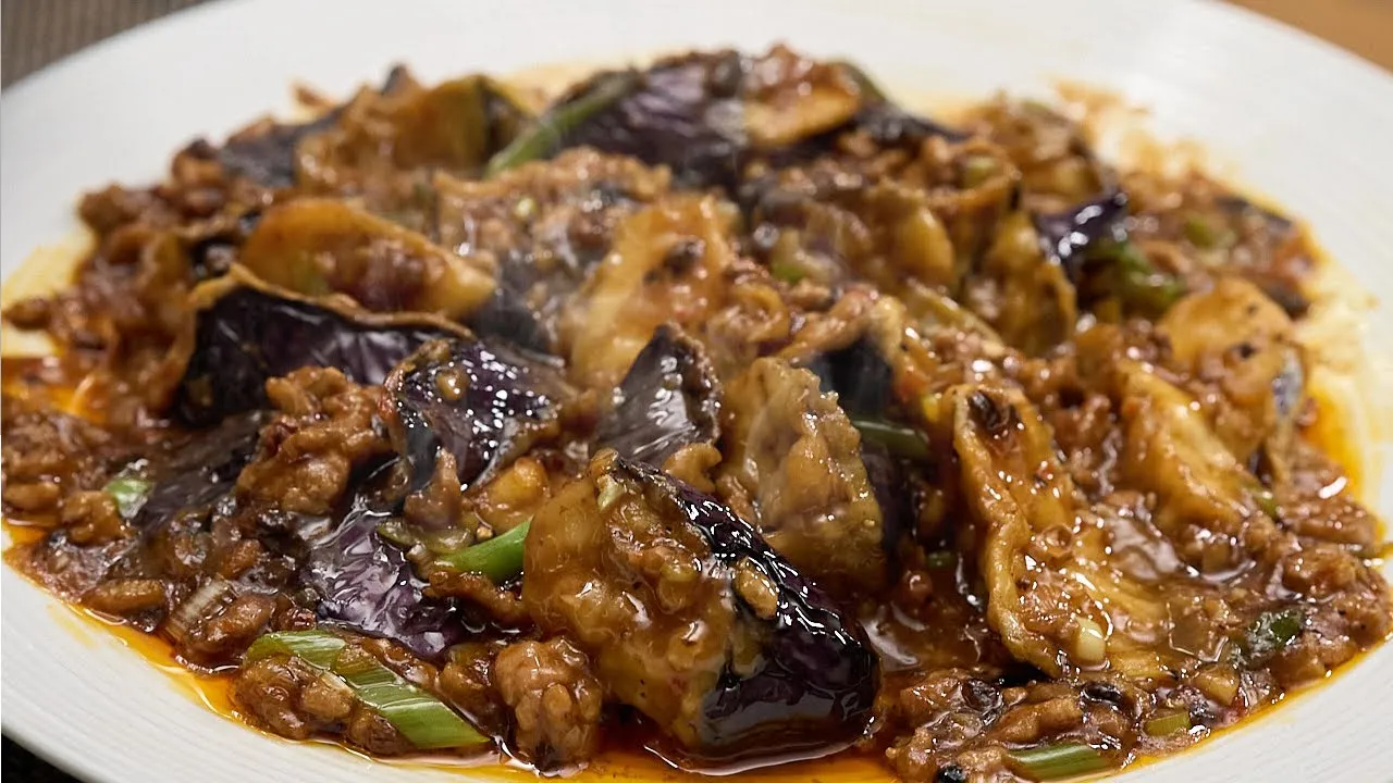 麻婆茄子・極