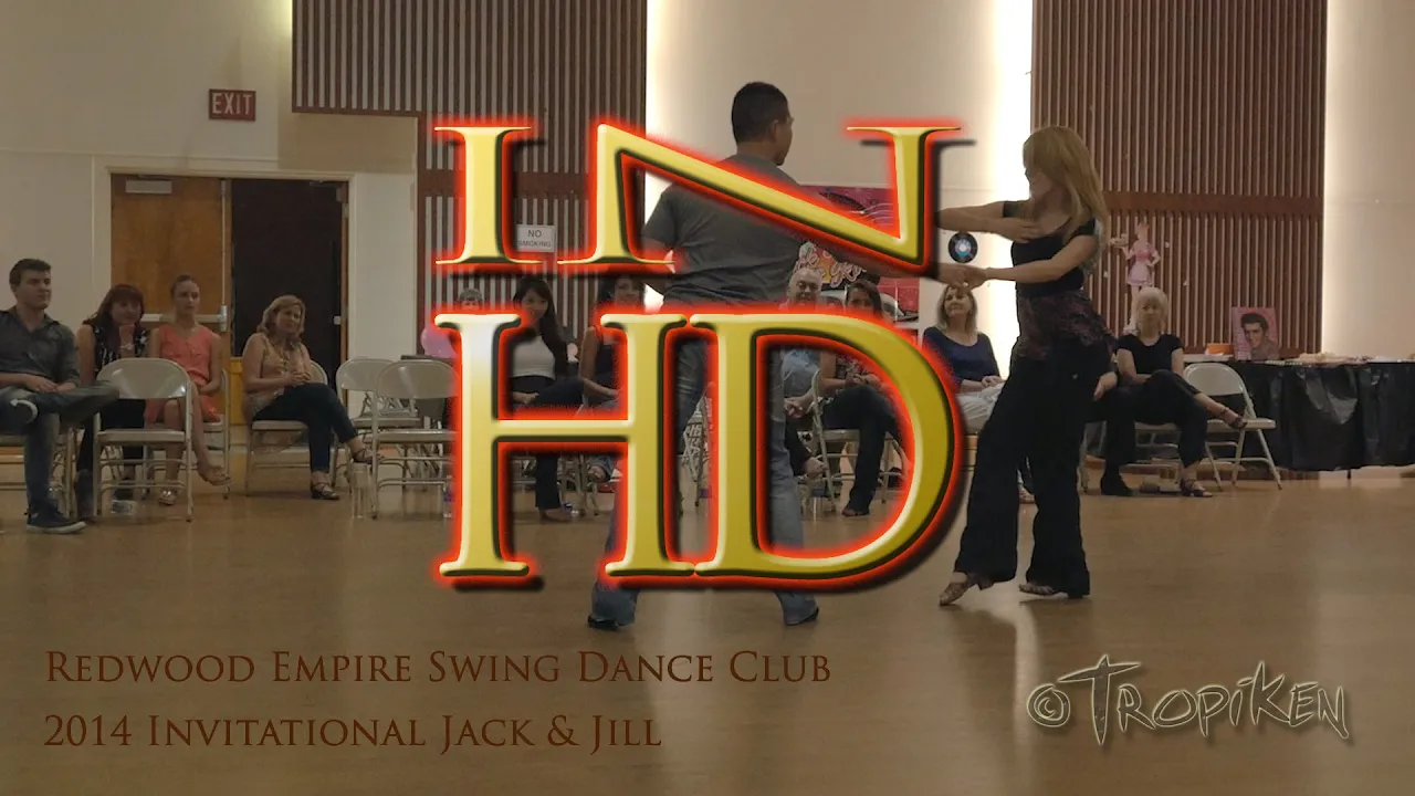 Edwin Li  & Hannah Guttman - 2014 RESDC Invitational West Coast Swing Jack & Jill - HD