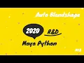 MayaPython R D 2020
