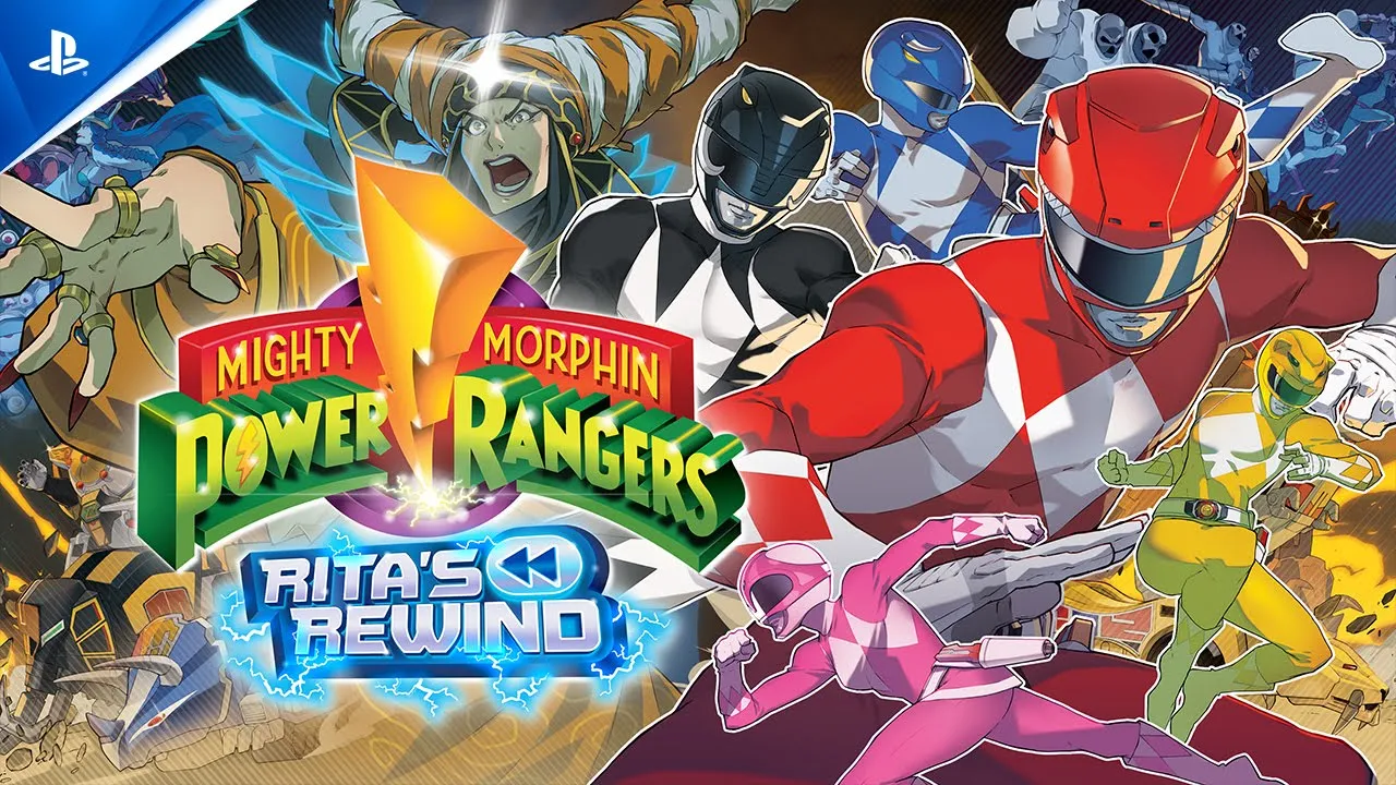  Mighty Morphin Power Rangers: Rita's Rewind - Releasetrailer | PS5- en PS4-games