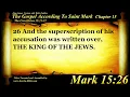 The Gospel of Mark Chapter 15 - Bible Book 41