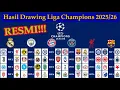 Download Lagu Hasil Drawing Liga Champions Tadi Malam - Liverpool vs Real Madrid - Fase Liga UCL 2025/2026
