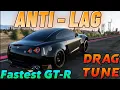 Forza Horizon 5 Fastest ANTI LAG Nissan GT-R Drag Build Tune