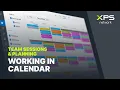 2 2 Working in Calendar XPS Courses Tutorials