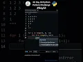 Day 12 Easy Inverted Number Pyramid Pattern in Python 30 Days of Code