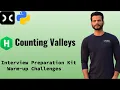 Counting Valleys HackerRank Interview Preparation Kit