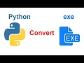 convert py to exe with auto py to exe
