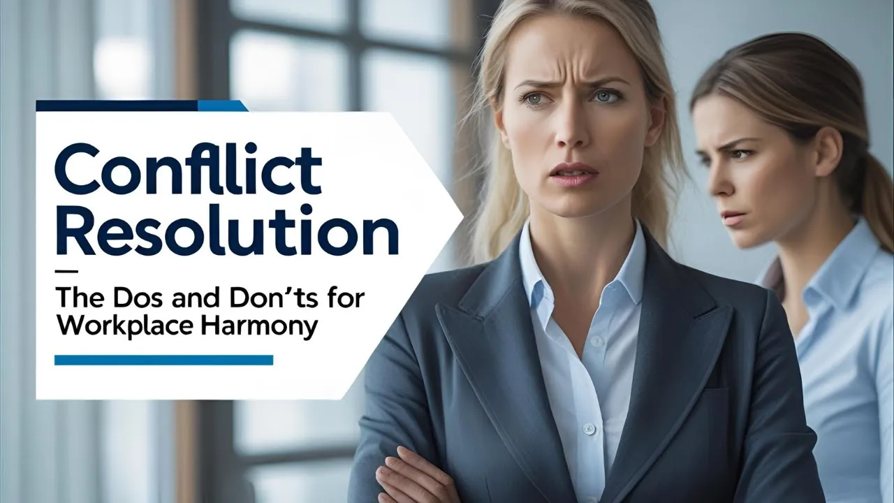 Conflict Resolution | The Dos and Don'ts for Workplace Harmony